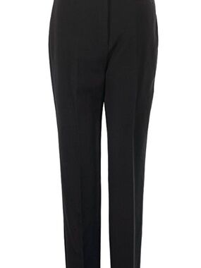 Milly black Cady style Straight Leg Trousers